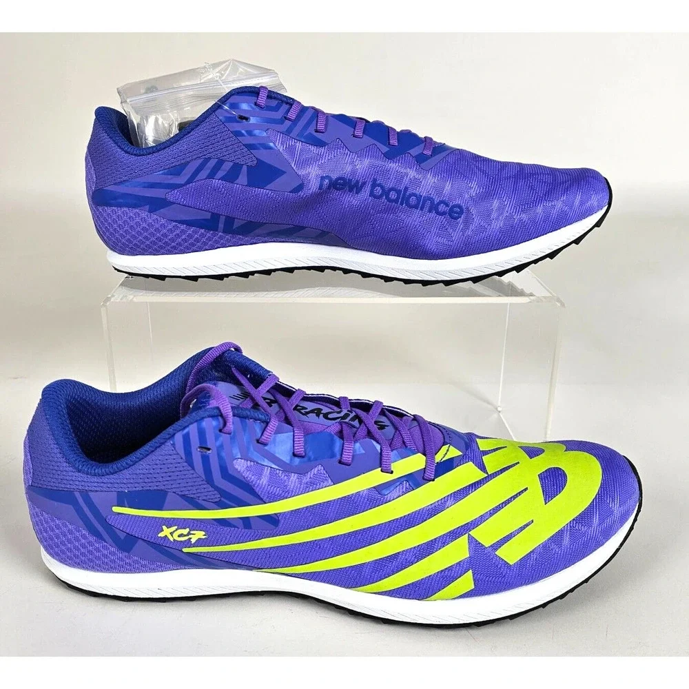 NWB Balance Men's 11.5 XC Seven V4 Indigo Blue Cross Country Run Spike Shoes - Picture 3 of 15